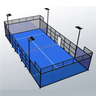 Систем вештачке траве на поду тениског терена Падел