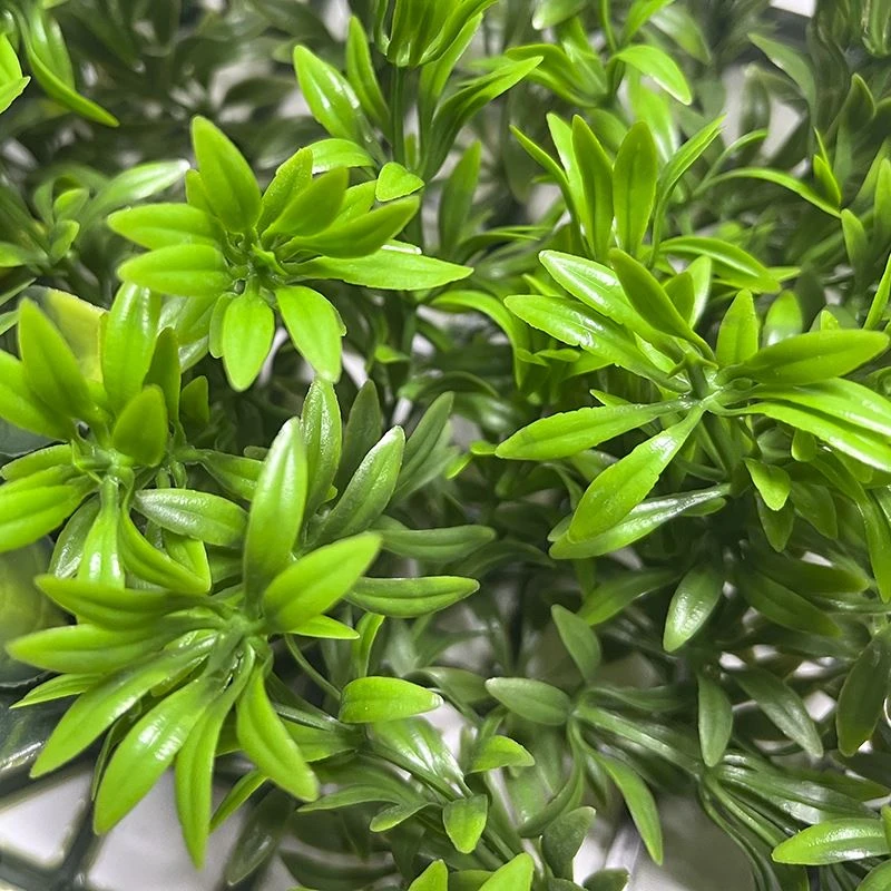 Artificial Greenery Panels With Flowers